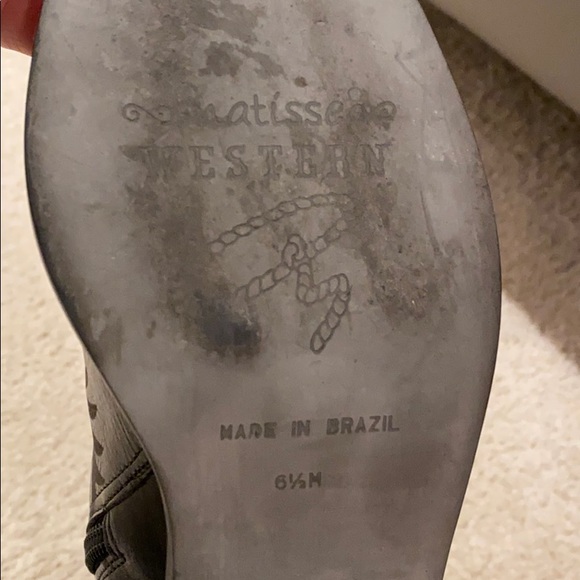 Matisse western zip up boots size 6.5. - Picture 3 of 3